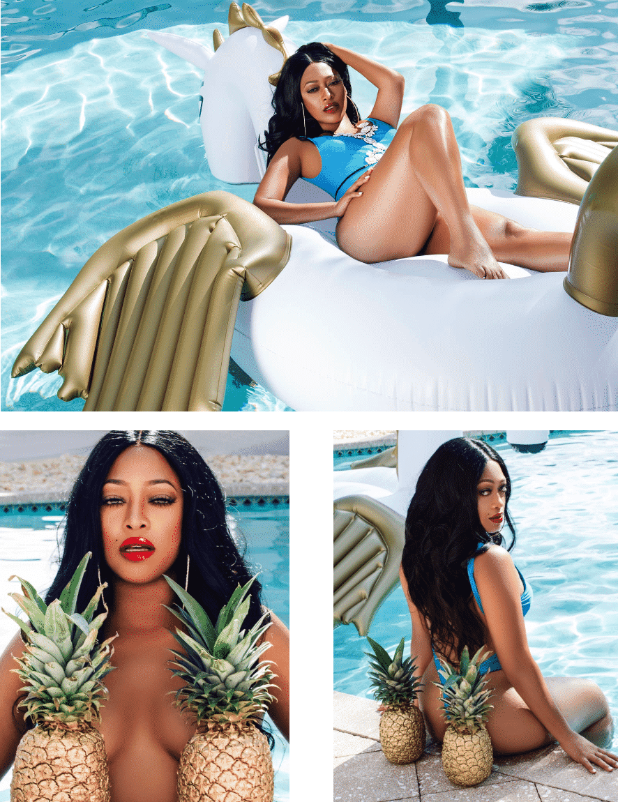 Intriguing Hair collaboration with Platinum Rapper Trina