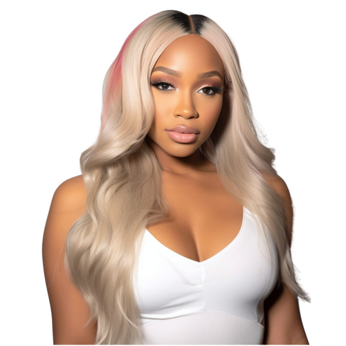 Russian Blonde Full Lace Virgin Human Hair Wig