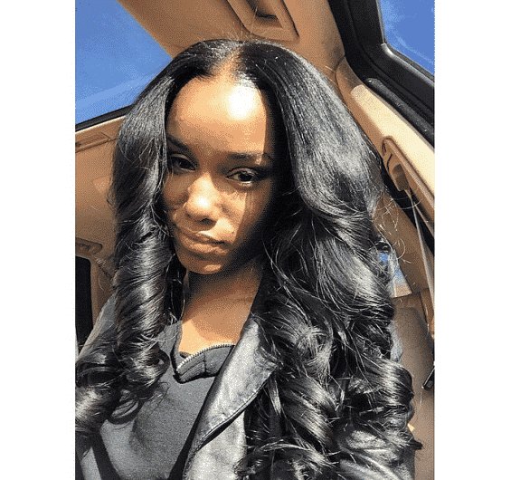 Sew-in Weave with Malaysian Curly Hair